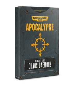 Games Workshop - GAW Warhammer 40K: Apocalypse - Datasheet Cards: Chaos Daemons