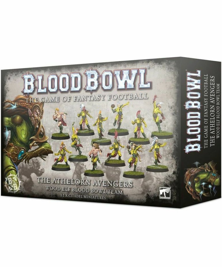 Games Workshop - GAW Blood Bowl - Wood Elf Team - The Athelorn Avengers