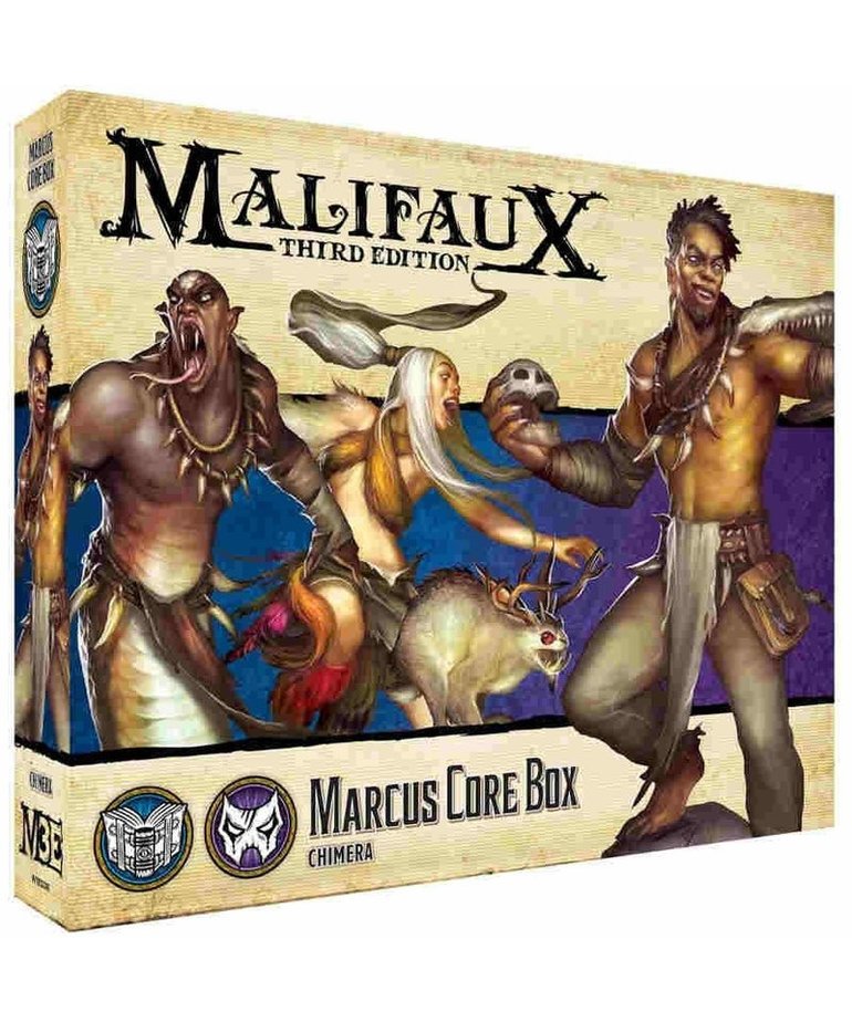 Wyrd Miniatures - WYR Malifaux 3E - Arcanists/Neverborn - Marcus Core Box