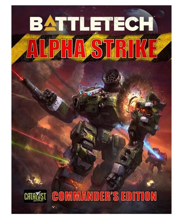 Catalyst Game Labs - CYT Battletech - Alpha Strike: Commander's Edition