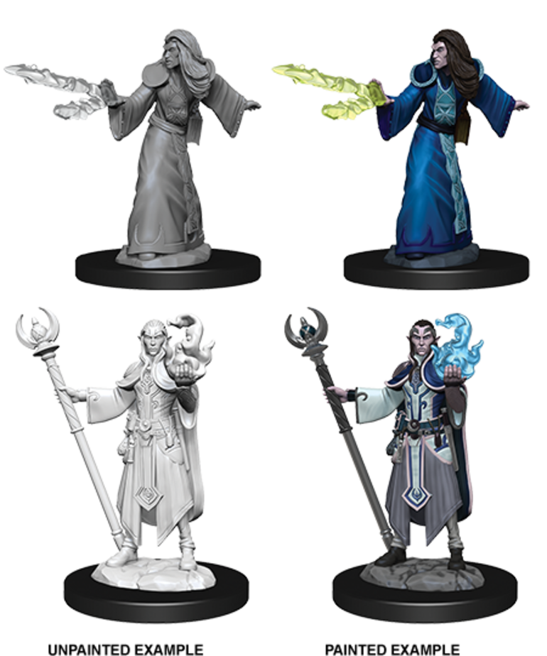 WizKids - WZK D&D: Nolzur's Marvelous Miniatures - Elf Wizard (Male)