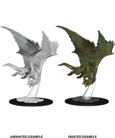 WizKids - WZK D&D: Nolzur's Marvelous Miniatures - Young Bronze Dragon