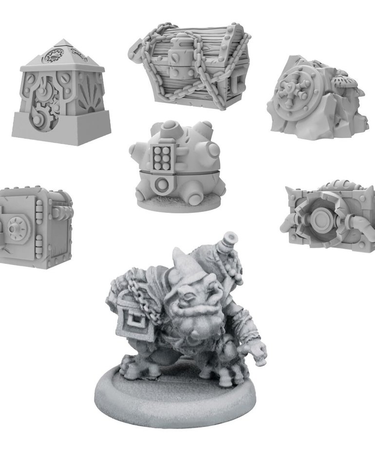 Privateer Press - PIP Riot Quest - Treasure Chests Expansion with Flugwug the Filcher - Expansion