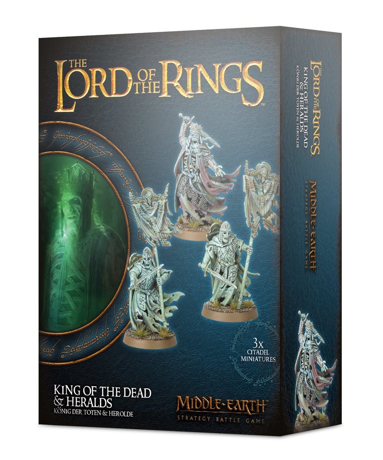 Games Workshop - GAW Middle-Earth: The Lord of the Rings - Armies for Good - King of the Dead & Heralds