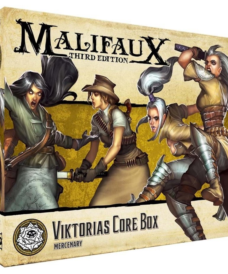 Wyrd Miniatures - WYR Malifaux 3E - Outcasts - Viktorias Core Box