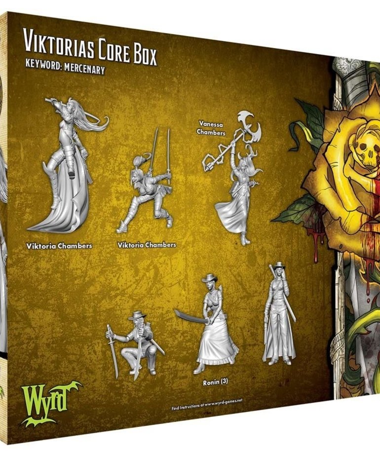 Wyrd Miniatures - WYR Malifaux 3E - Outcasts - Viktorias Core Box