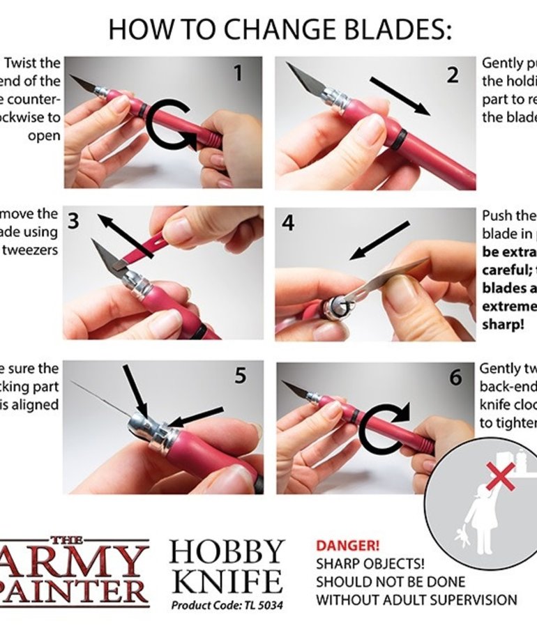 The Army Painter - AMY The Army Painter: Hobby Tools - Hobby Knife