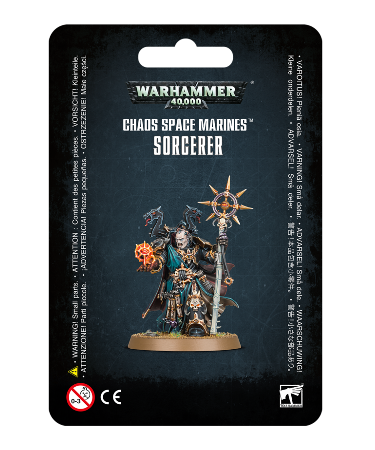 Games Workshop - GAW Warhammer 40K - Chaos Space Marines - Sorcerer