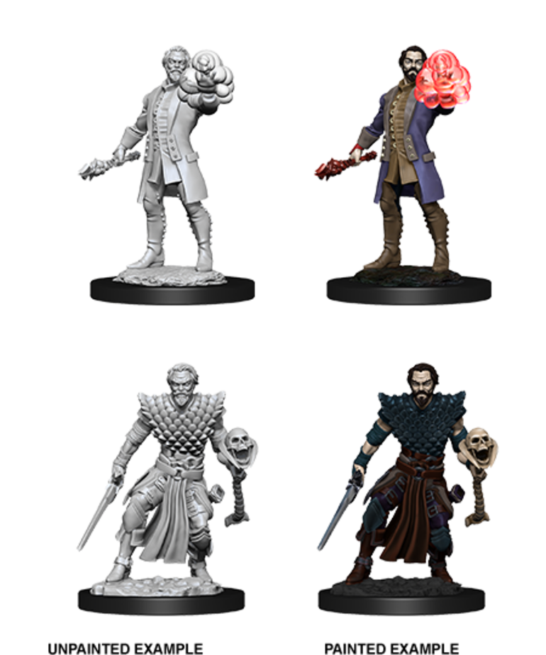 WizKids - WZK D&D: Nolzur's Marvelous Miniatures - Human Warlock (Male)