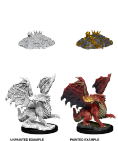 WizKids - WZK D&D: Nolzur's Marvelous Miniatures - Red Dragon Wyrmling
