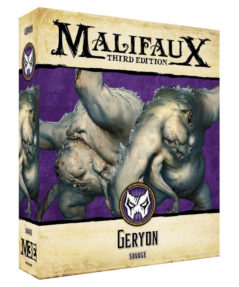 Wyrd Miniatures - WYR Malifaux 3E - Neverborn - Geryon