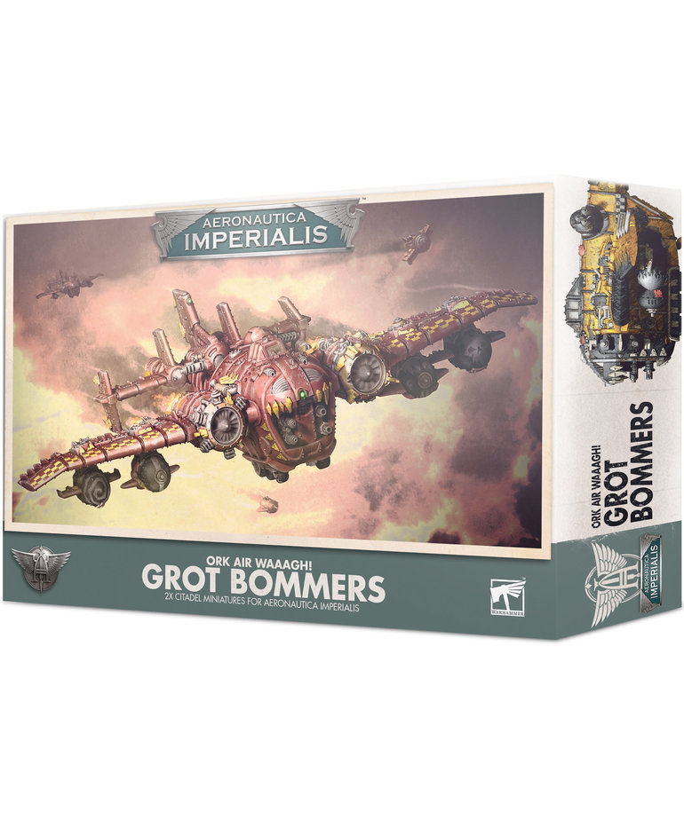 Games Workshop - GAW Aeronautica Imperialis - Ork Air Waaagh! - Grot Bommers
