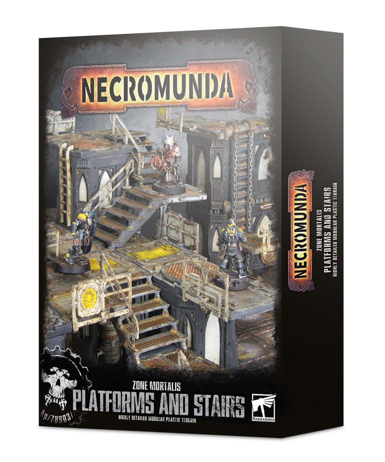 Games Workshop - GAW Necromunda - Zone Mortalis: Platforms and Stairs