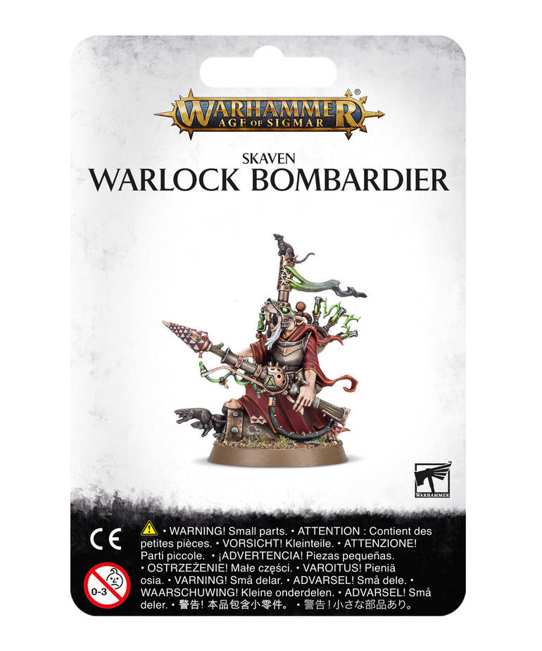 Games Workshop - GAW Warhammer Age of Sigmar - Skaven - Warlock Bombardier