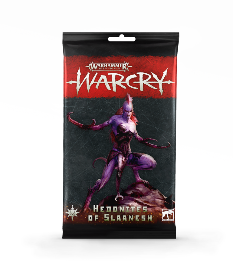 Games Workshop - GAW Warhammer Age of Sigmar: Warcry - Card Pack: Hedonites of Slaanesh