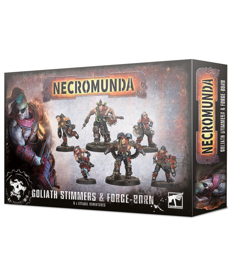 Games Workshop - GAW Necromunda - Goliath Stimmers & Forge-Born - Gangers