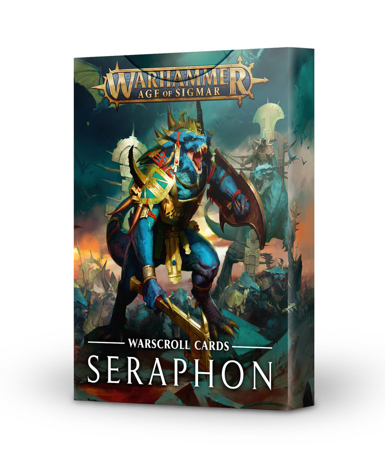Games Workshop - GAW Warhammer Age of Sigmar - Warscroll Cards: Seraphon