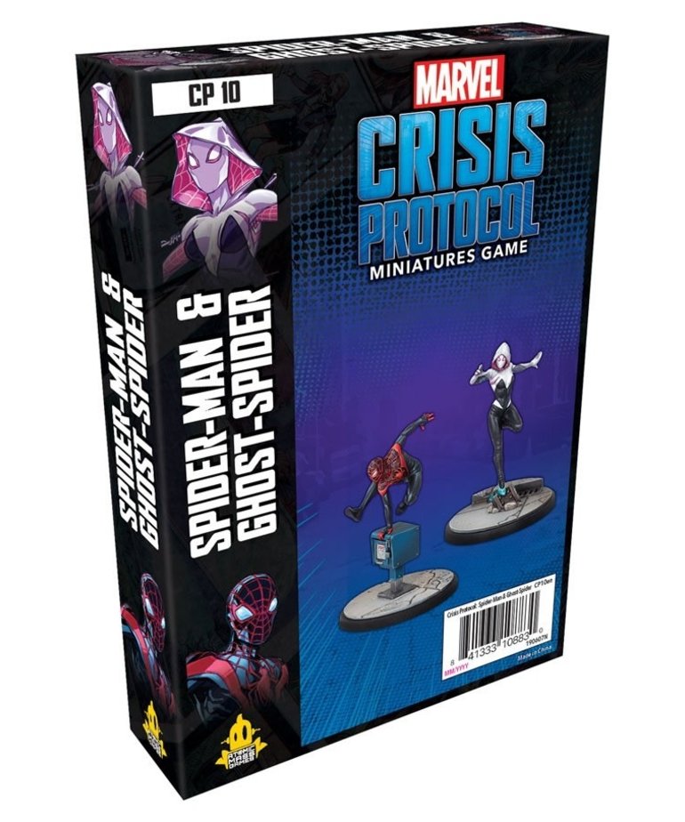 Atomic Mass Games - AMG Marvel: Crisis Protocol - Spider-Man & Ghost-Spider - Character Pack