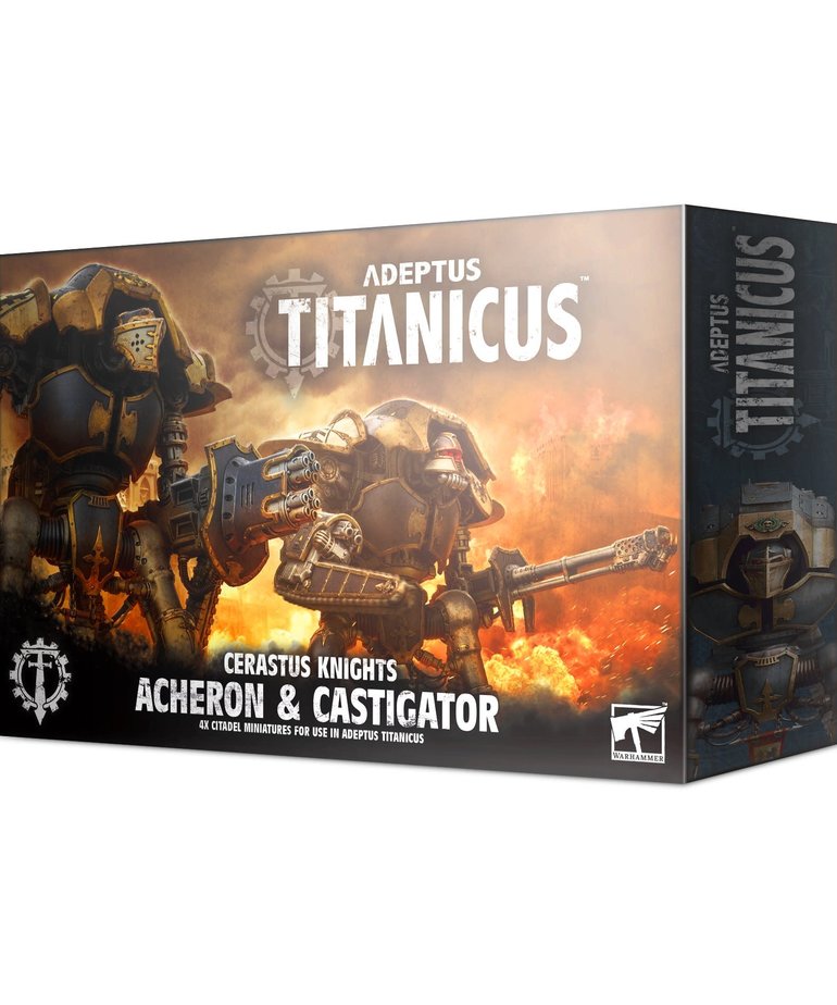 Games Workshop - GAW Adeptus Titanicus - Knights - Cerastus Knights Acheron & Castigator