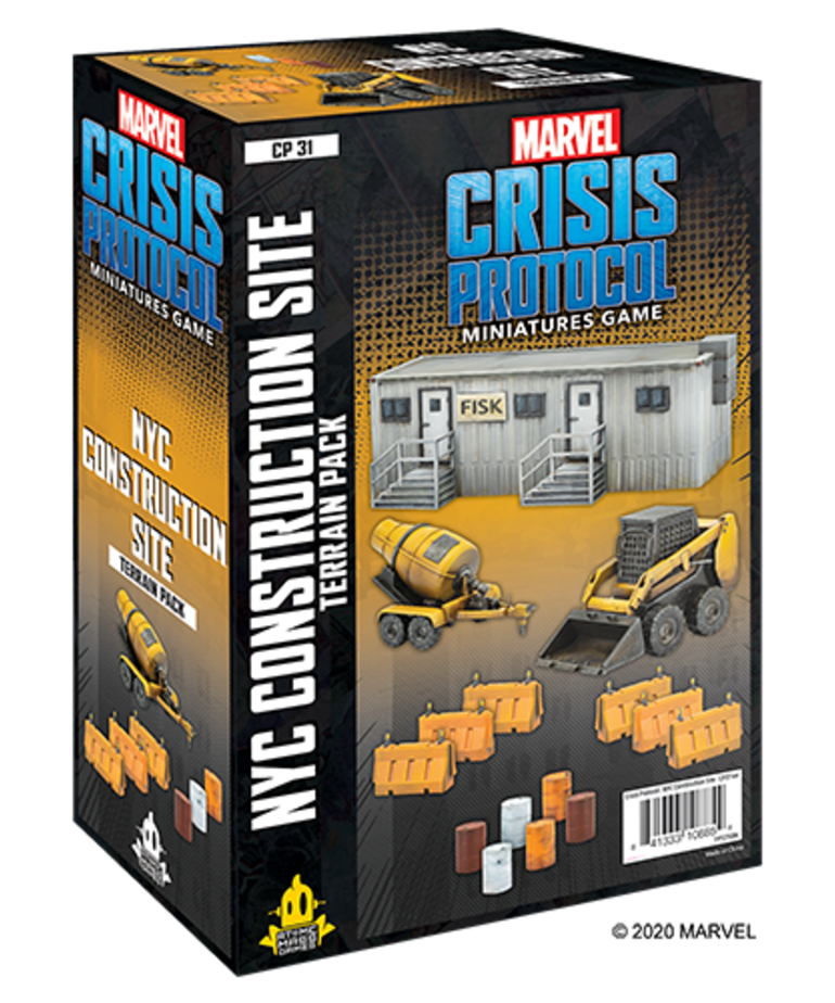Atomic Mass Games - AMG Marvel: Crisis Protocol - NYC Construction Site - Terrain Pack