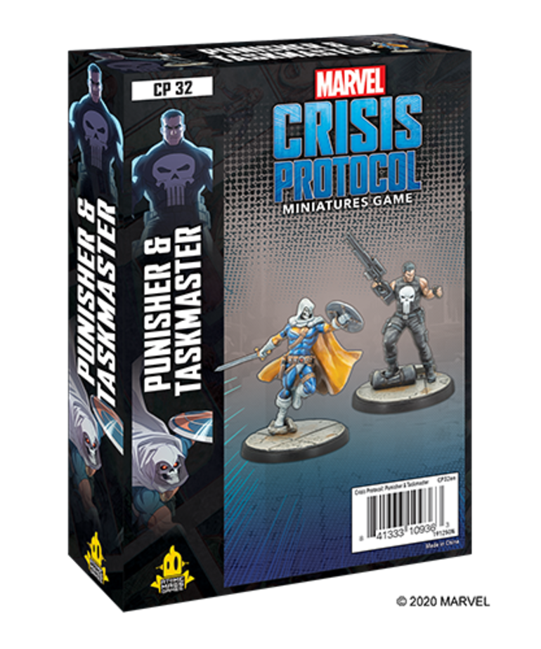 Atomic Mass Games - AMG Marvel: Crisis Protocol - Punisher & Taskmaster - Character Pack