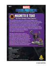 Atomic Mass Games - AMG Marvel: Crisis Protocol - Magneto & Toad - Character Pack