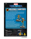 Atomic Mass Games - AMG Marvel: Crisis Protocol - Wolverine & Sabretooth - Character Pack