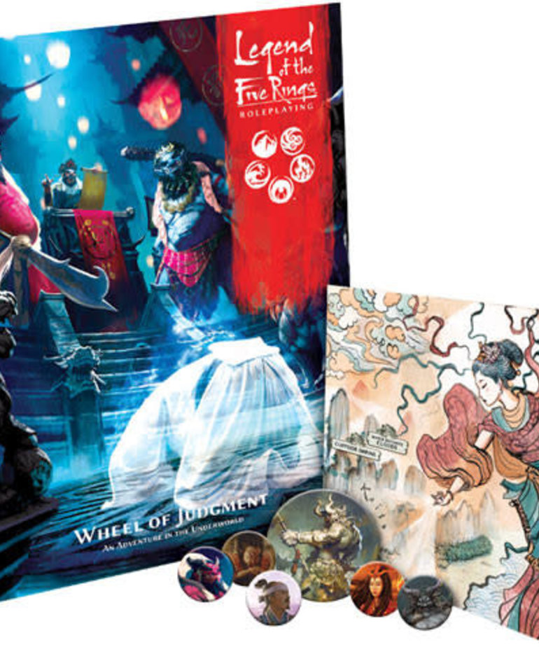 Fantasy Flight Games - FFG Legend of the Five Rings: Roleplaying - Wheel of Judgment
