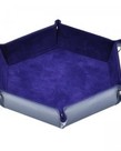 Gameopolis Dice - UDI Gameopolis: Dice Tray -  Folding: Hexagon - Purple Velvet