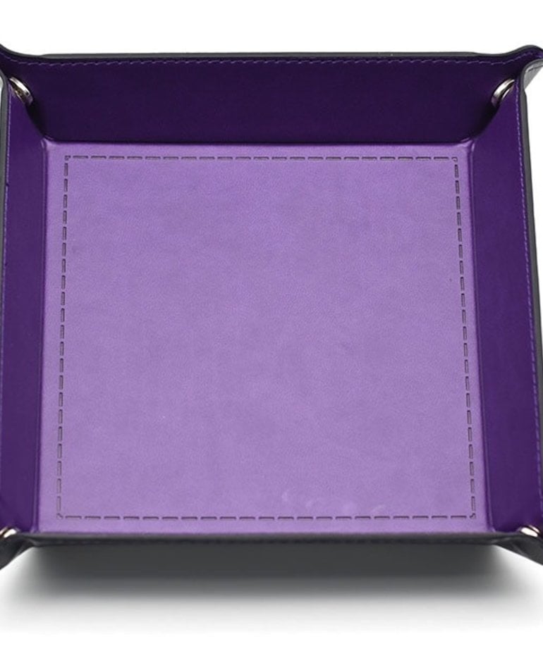 Gameopolis Dice - UDI Gameopolis: Dice Tray -  Folding: Square - Purple