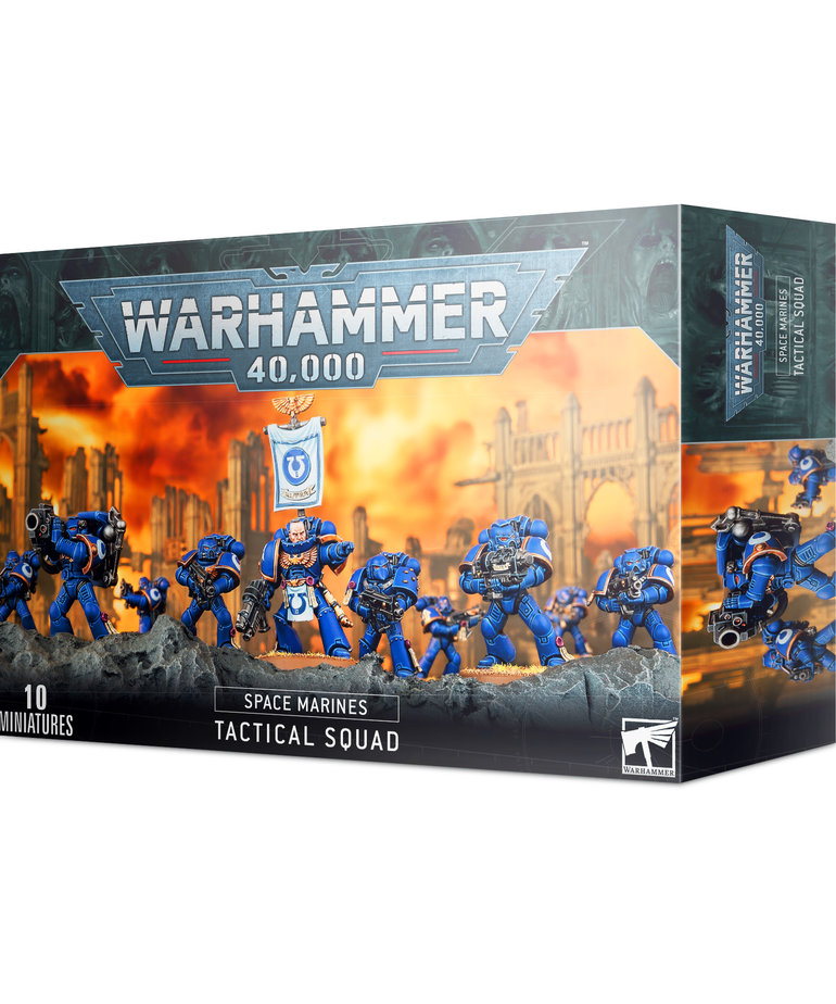 Games Workshop - GAW Warhammer 40k - Space Marines - Tactical Squad