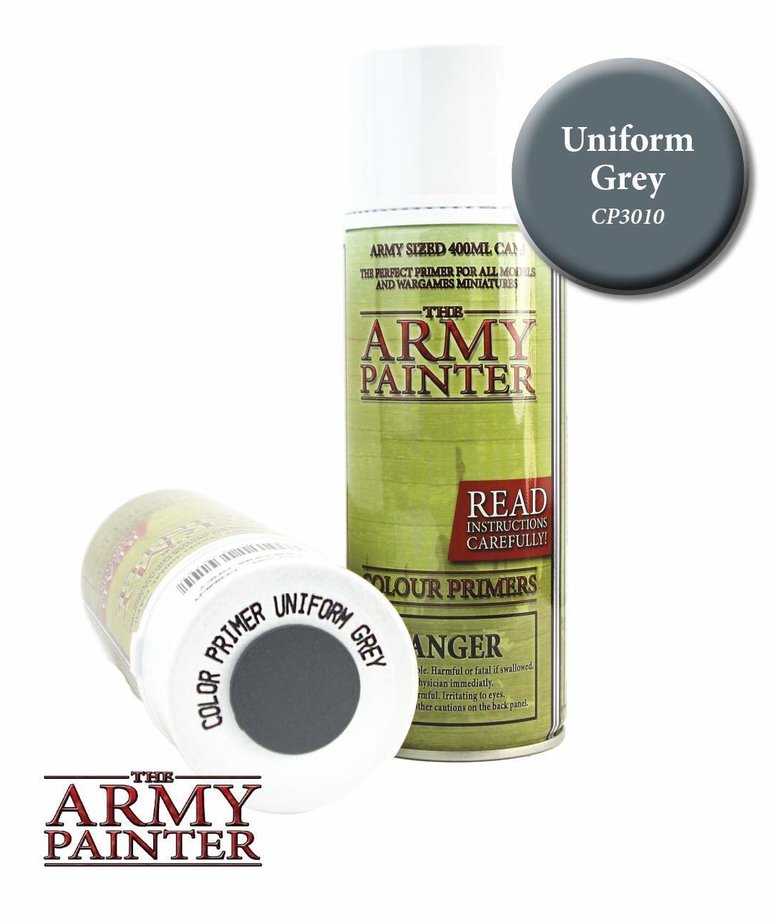 The Army Painter - AMY The Army Painter - Colour Primer Spray - Uniform Grey