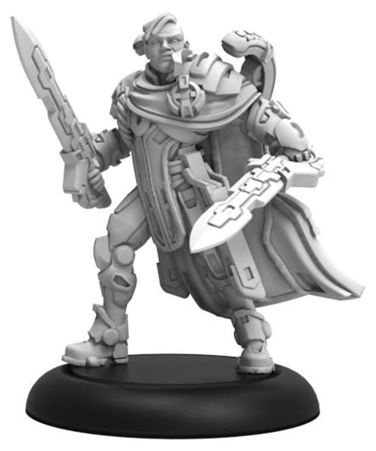 Privateer Press - PIP Warcaster: Neo-Mechanika - Iron Star Alliance - Justicar Voss - Hero