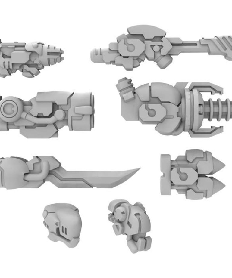 Privateer Press - PIP Warcaster: Neo-Mechanika - Aeternus Continuum - Nemesis A - Weapon Pack