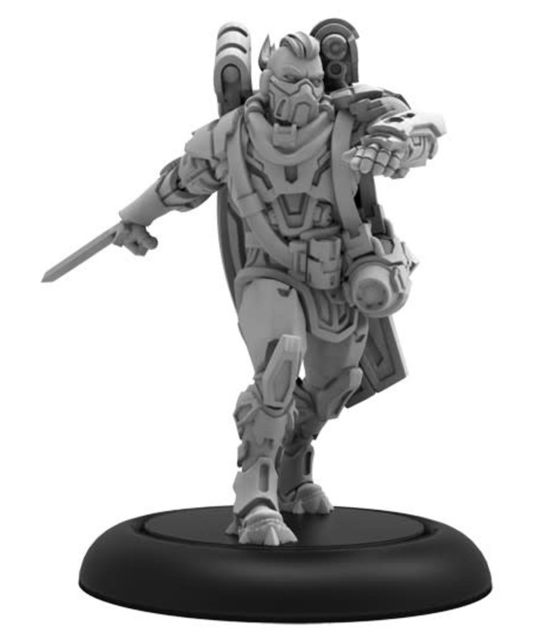 Privateer Press - PIP Warcaster: Neo-Mechanika - Wild Card - Voitek Sudal, Bounty Hunter - Hero