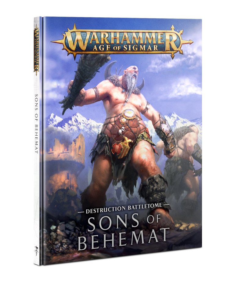 Games Workshop - GAW Warhammer Age of Sigmar - Destruction Battletome: Sons of Behemat