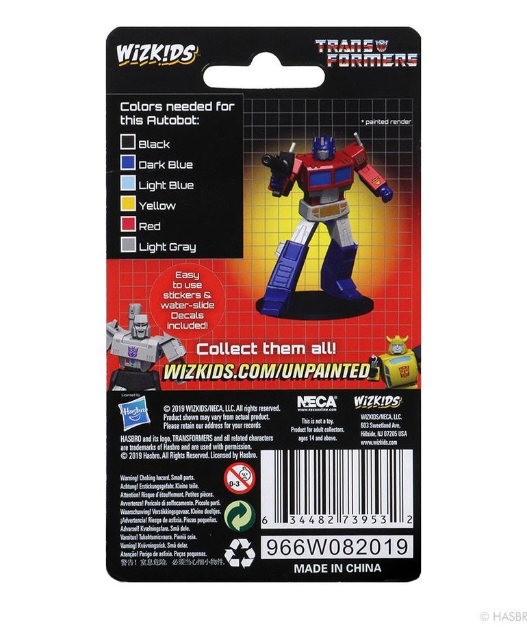 WizKids - WZK Transformers: Deep Cuts - Optimus Prime