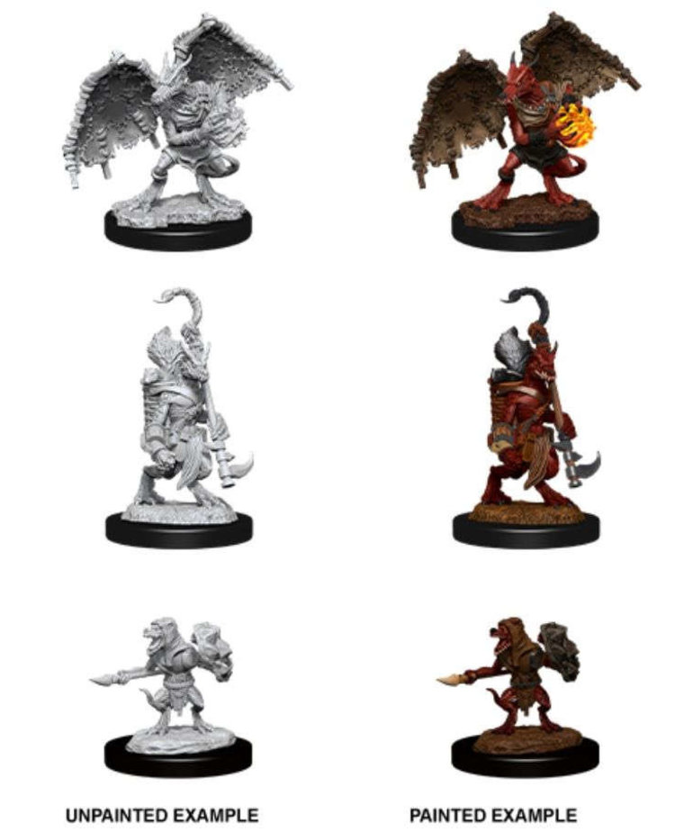 WizKids - WZK D&D: Nolzur's Marvelous Unpainted Miniatures - Kobold Inventor / Dragonshield / Sorcerer