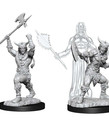 WizKids - WZK D&D: Nolzur's Marvelous Unpainted Miniatures - Human Barbarian (He/Him/They/Them)