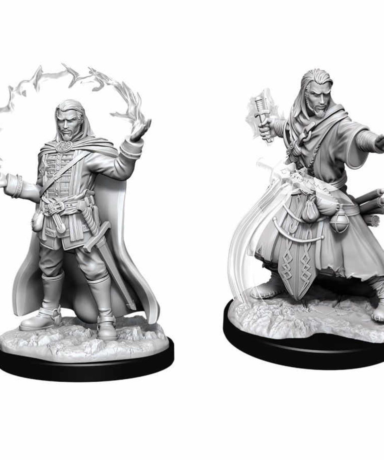 WizKids - WZK D&D: Nolzur's Marvelous Unpainted Miniatures - Human Wizard (He/Him/They/Them)