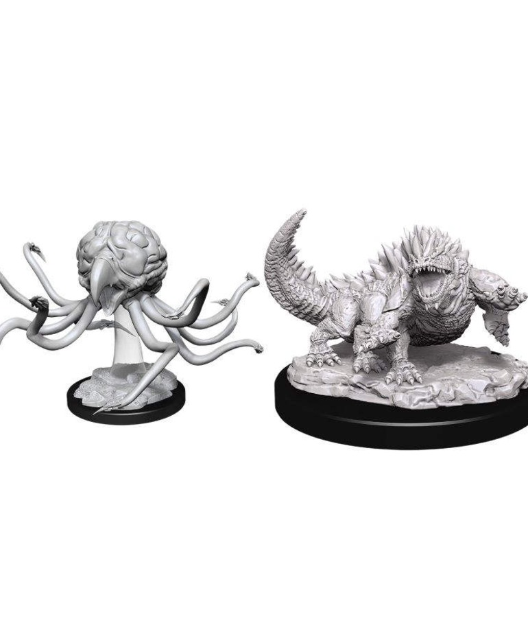 WizKids - WZK D&D: Nolzur's Marvelous Unpainted Miniatures - Grell & Basilisk
