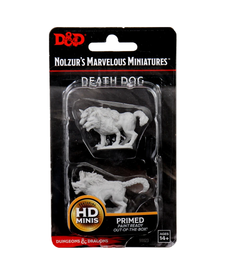 WizKids - WZK D&D: Nolzur's Marvelous Unpainted Miniatures - Death Dog