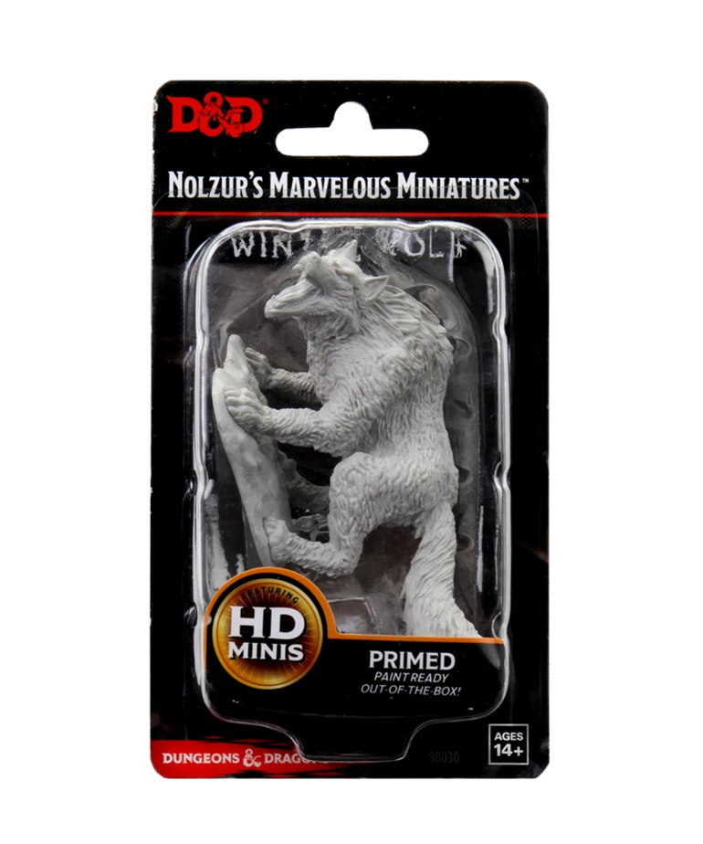 WizKids - WZK D&D: Nolzur's Marvelous Unpainted Miniatures - Winter Wolf