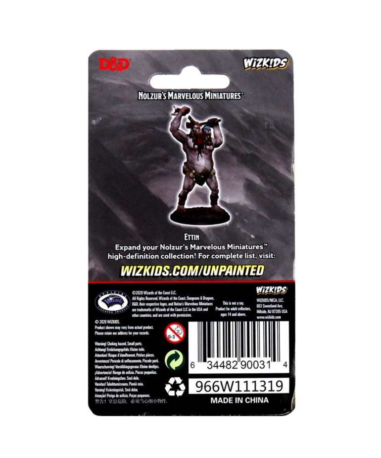 WizKids - WZK D&D: Nolzur's Marvelous Unpainted Miniatures - Ettin