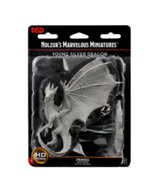 WizKids - WZK D&D: Young Silver Dragon