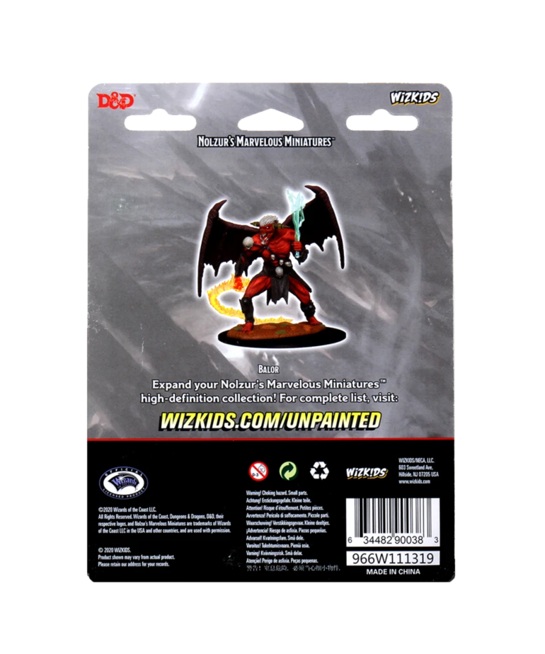 WizKids - WZK D&D: Nolzur's Marvelous Unpainted Miniatures - Balor