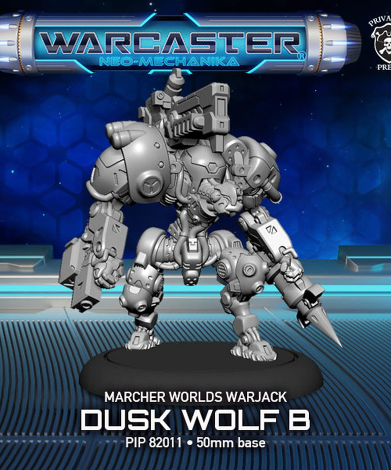 Privateer Press - PIP Warcaster: Neo-Mechanika - Marcher Worlds - Dusk Wolf B - Light Warjack VARIANT