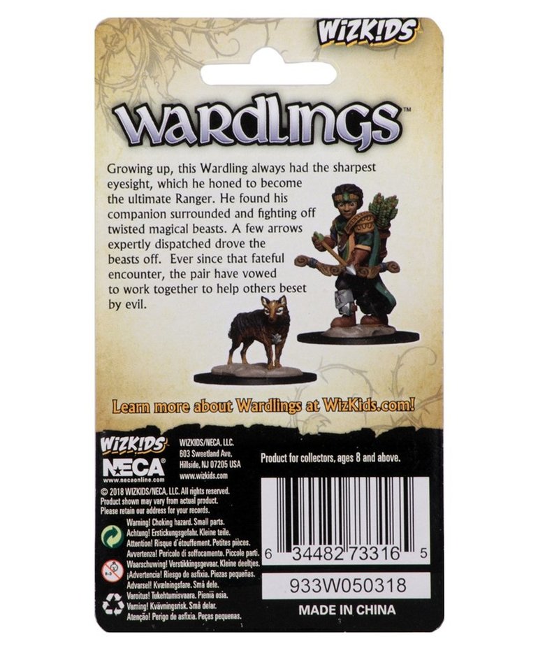 WizKids - WZK Wizkids: Wardlings - Boy Ranger & Wolf