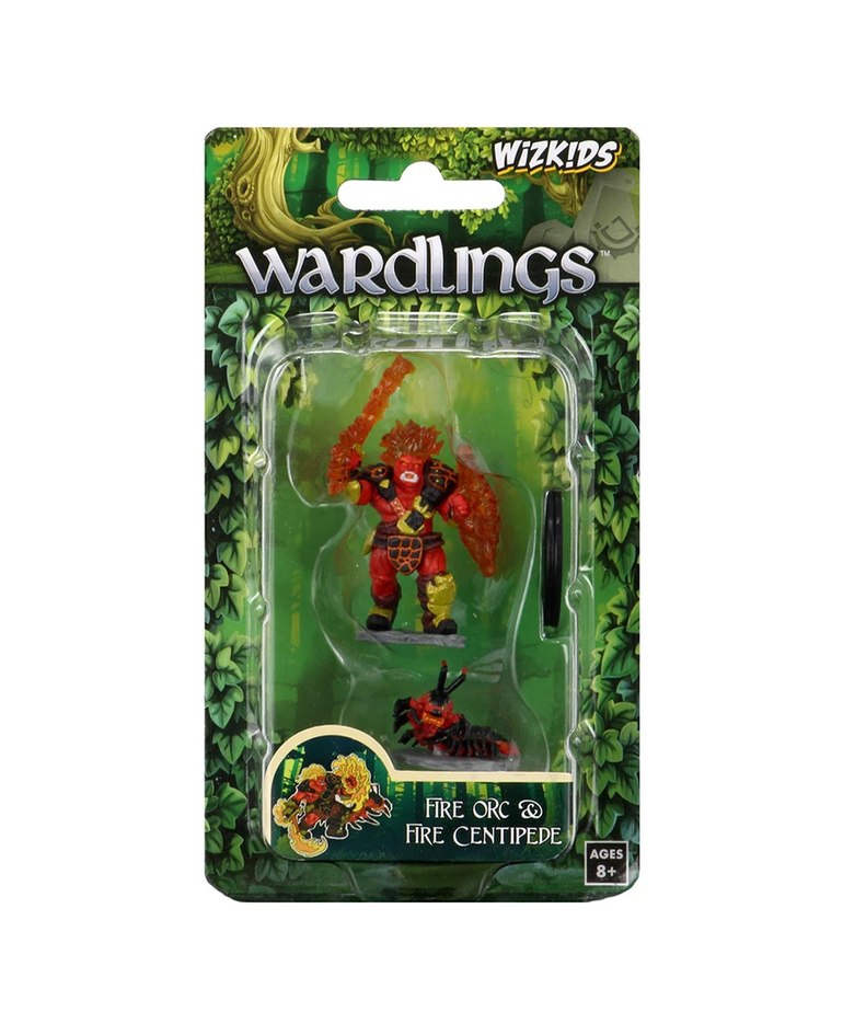 WizKids - WZK CLEARANCE - Wizkids: Wardlings - Fire Orc & Fire Centipede