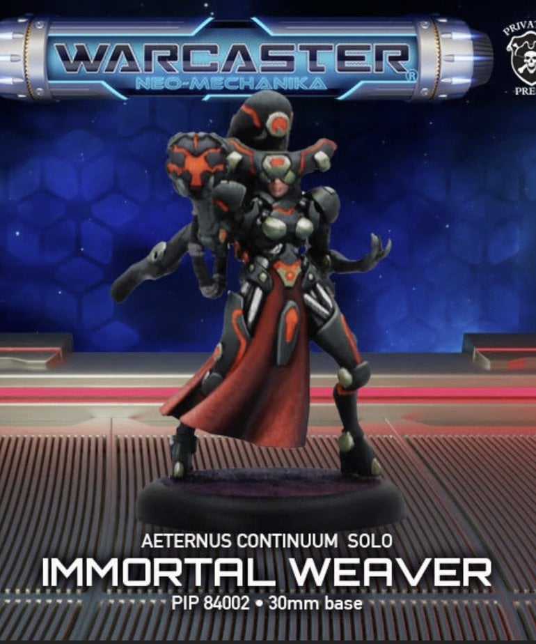 Privateer Press - PIP Warcaster: Neo-Mechanika - Aeternus Continuum - Immortal Weaver - Solo